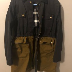 J CREW RAIN COAT SZ S